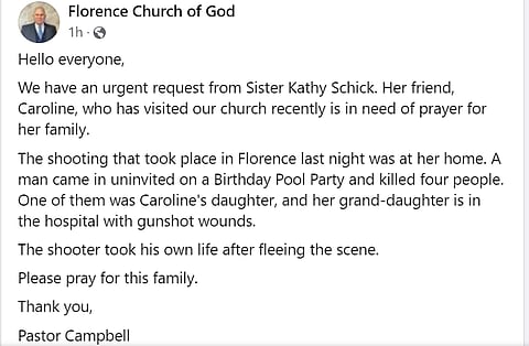 Facebook post